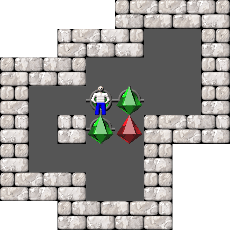 Play KSokoban level 44 of Funny Template Levels set — Free — Without ...