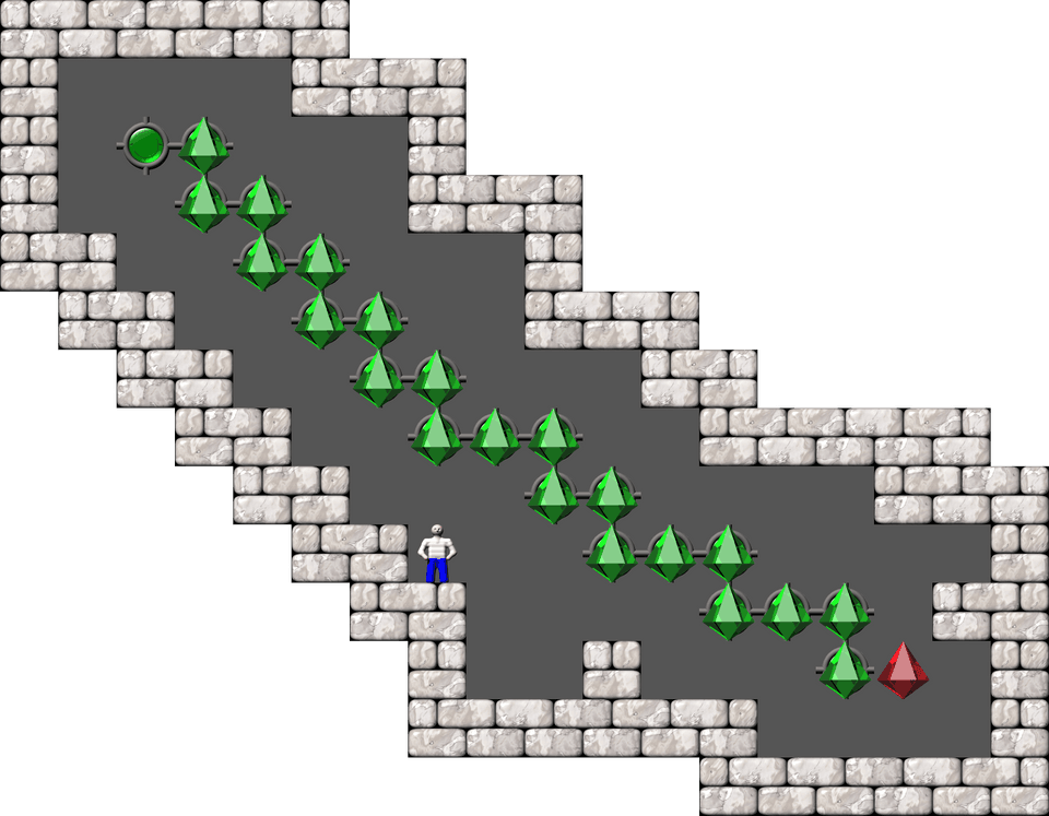 Sokoban Mango level 11