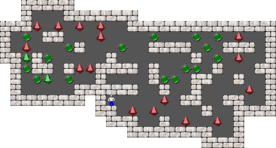 Sokoban Mango level 23