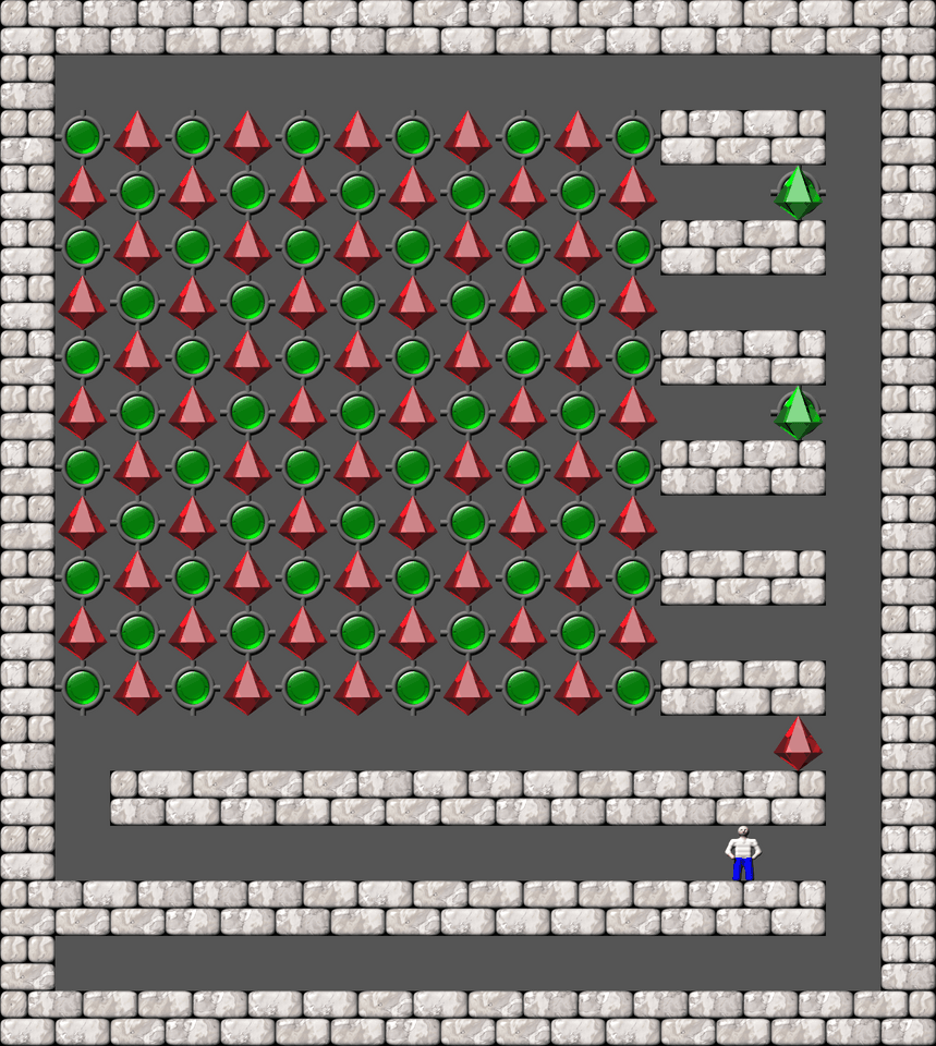 Sokoban Mango level 37