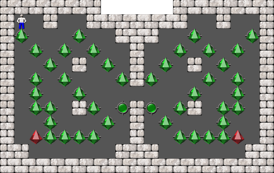 Sokoban Mariposa level 12