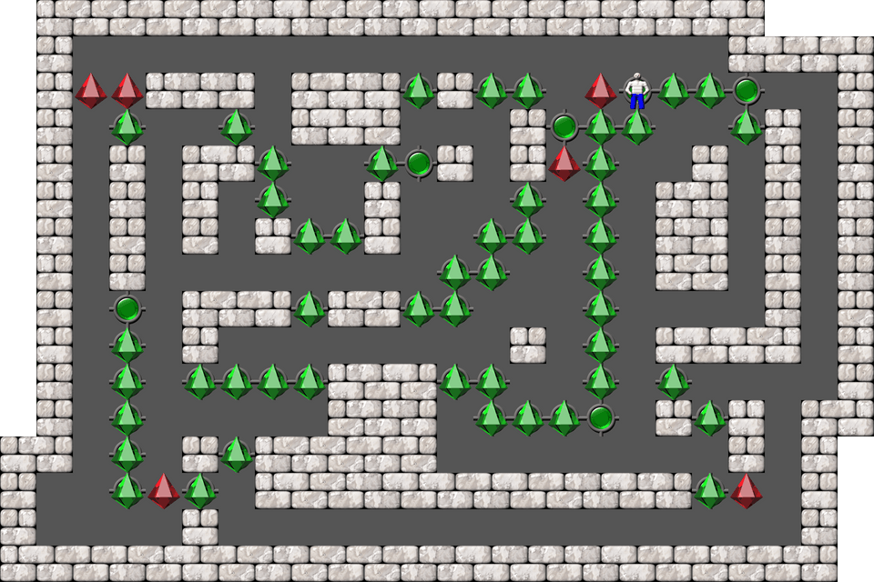 Sokoban Mariposa level 19