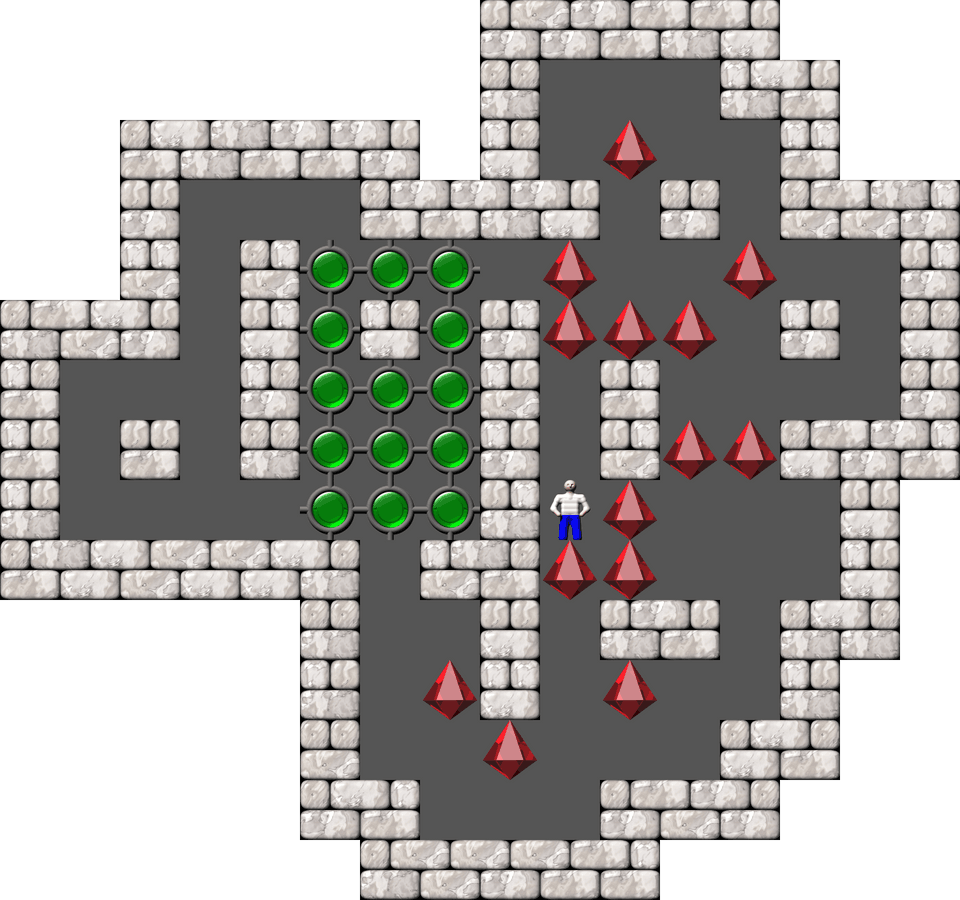 Sokoban Original01 level 50