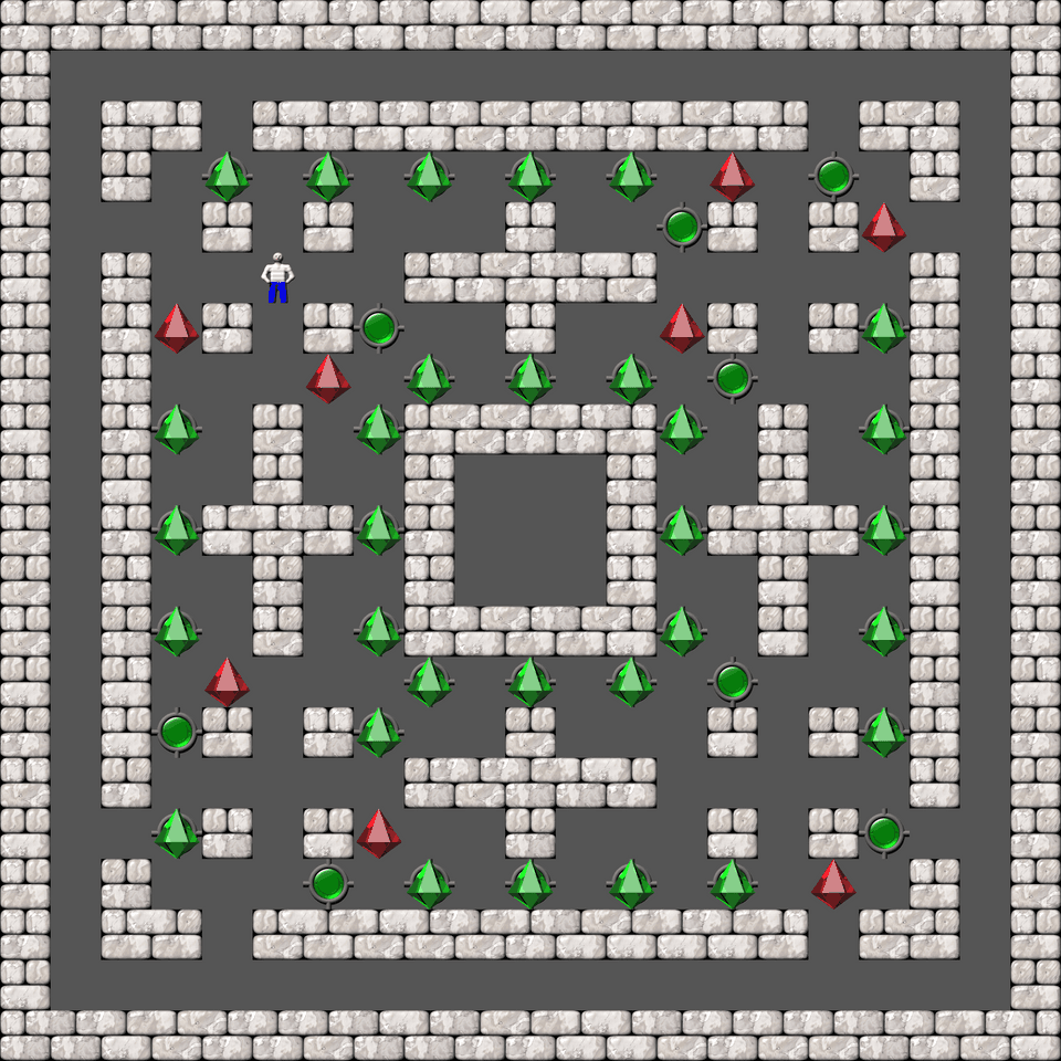 Sokoban Orimaze level 1