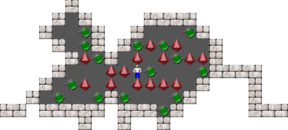 Sokoban Pacov level 18