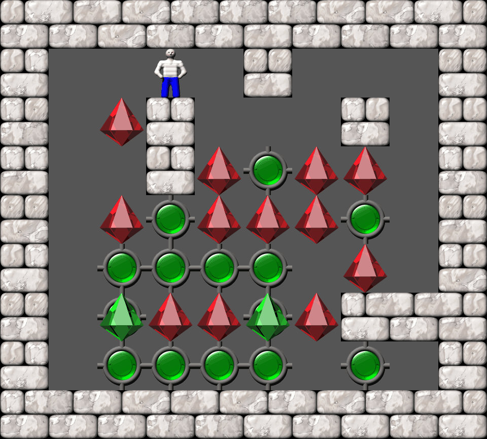 Sokoban Park level 13