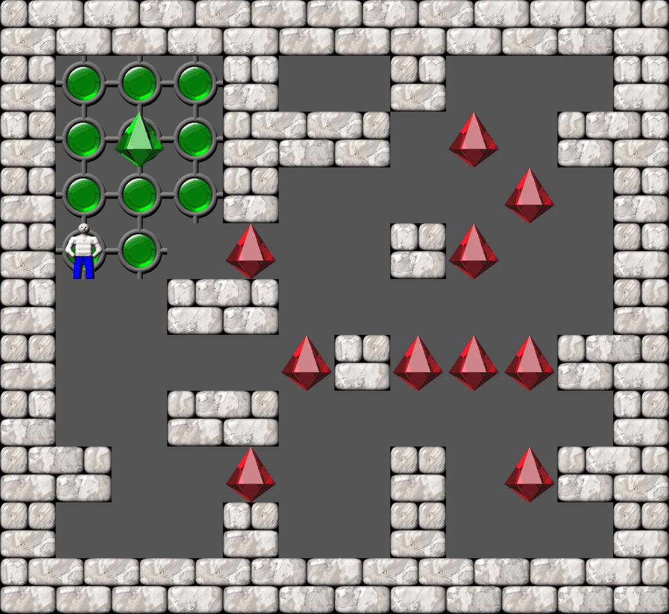 Sokoban Park level 17