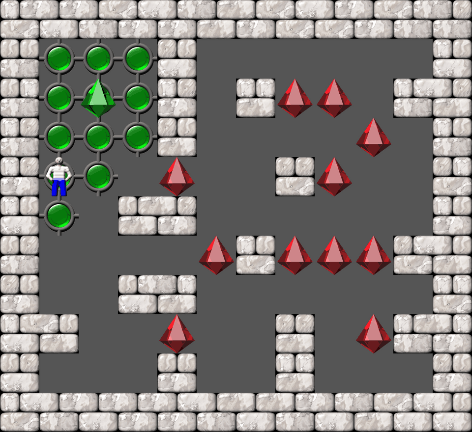 Sokoban Park level 18