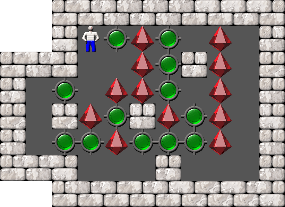 Sokoban Paulje level 10