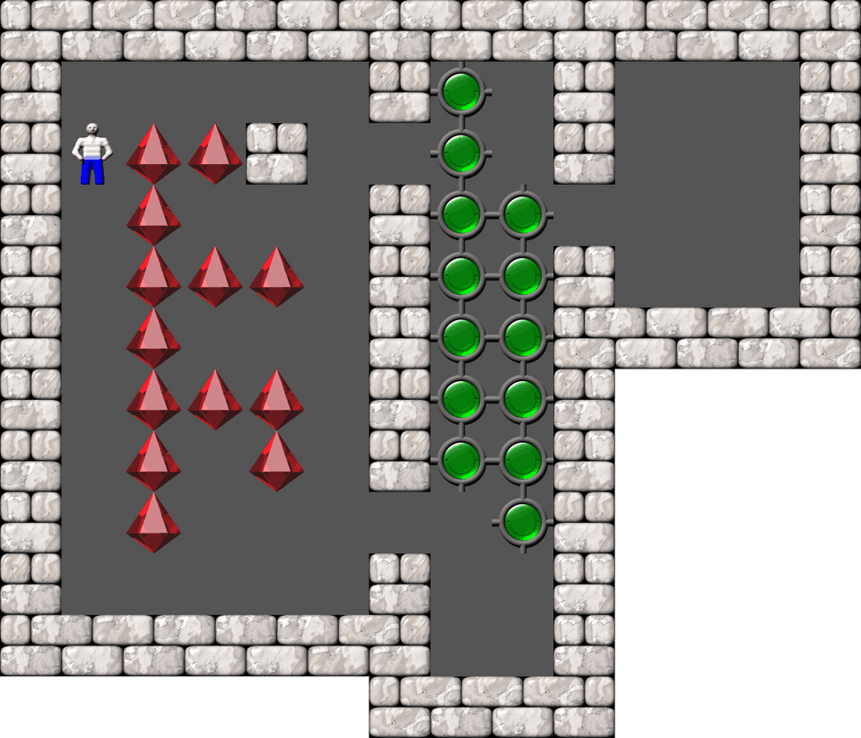 Sokoban Paulje level 2