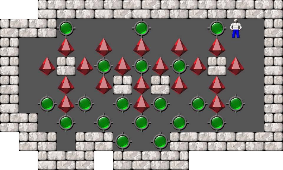 Sokoban Paulje level 33