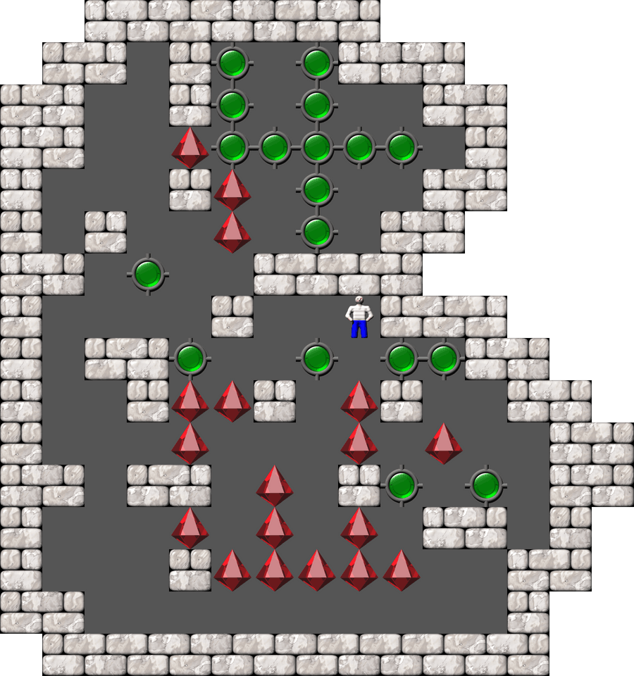 Sokoban Paulje level 6