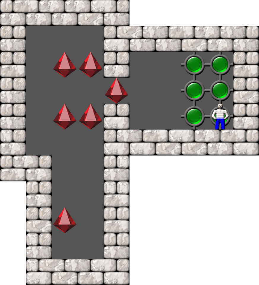 Sokoban Puzzle level 11