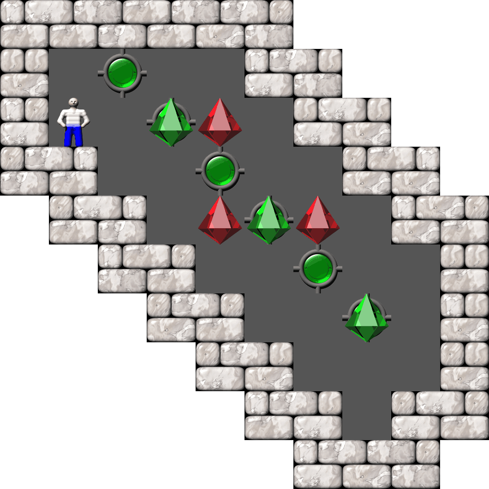 Sokoban Puzzle level 15