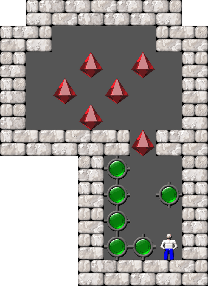 Sokoban Puzzle level 35