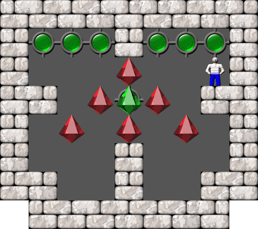 Sokoban Puzzle level 36