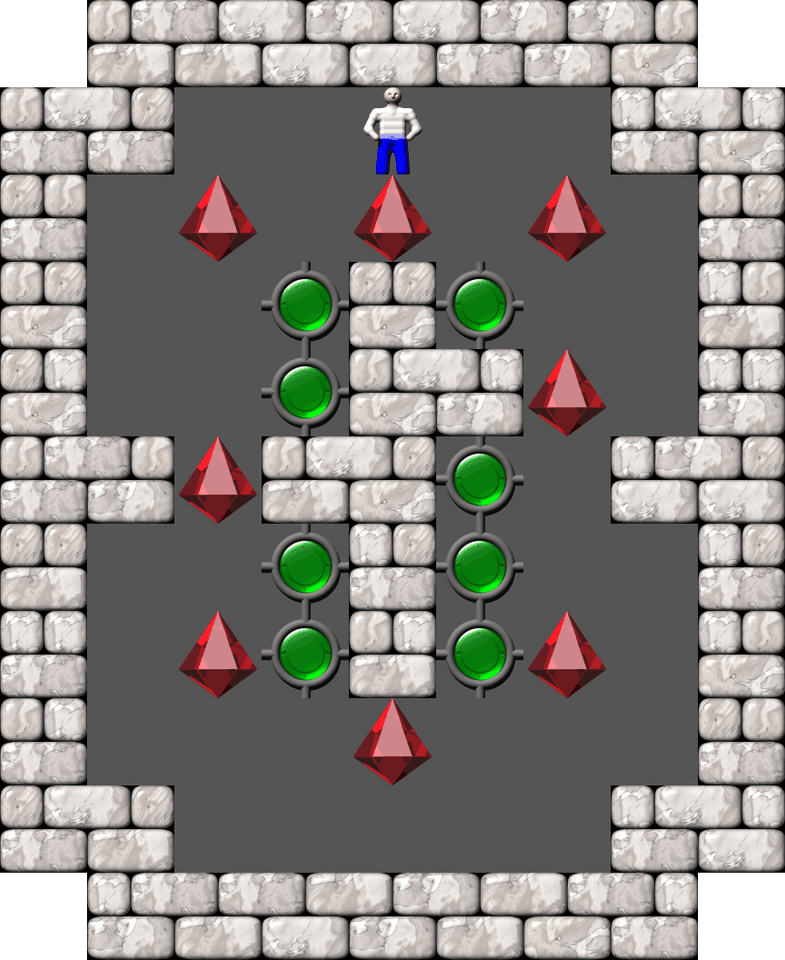 Sokoban Puzzle level 39