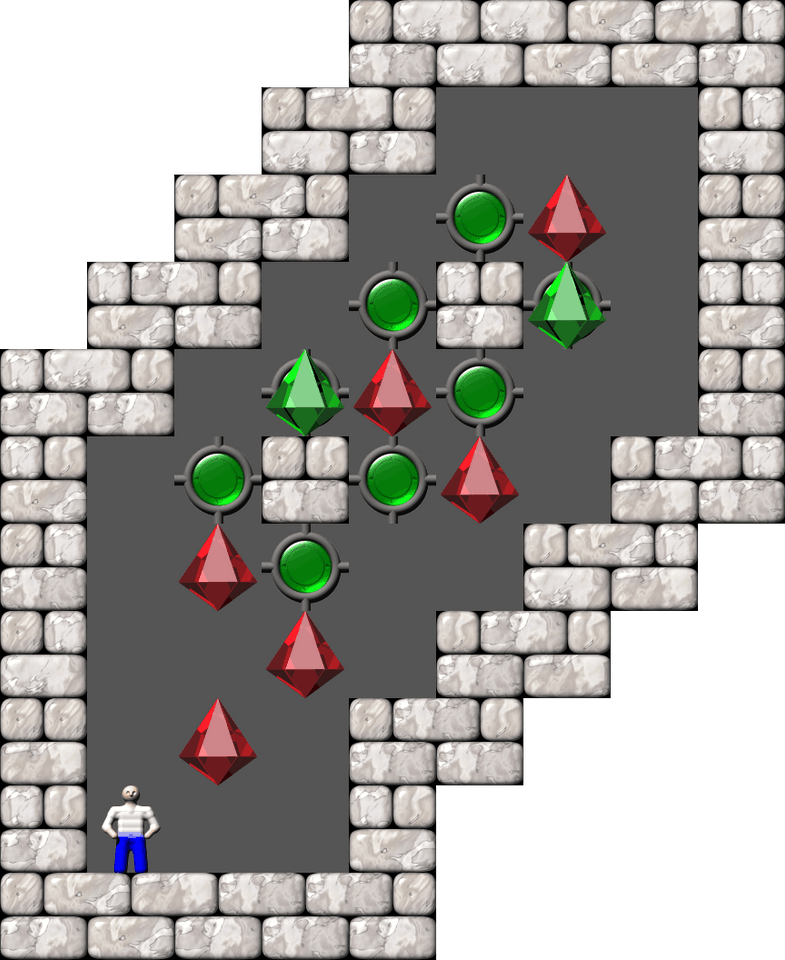 Sokoban Puzzle level 41