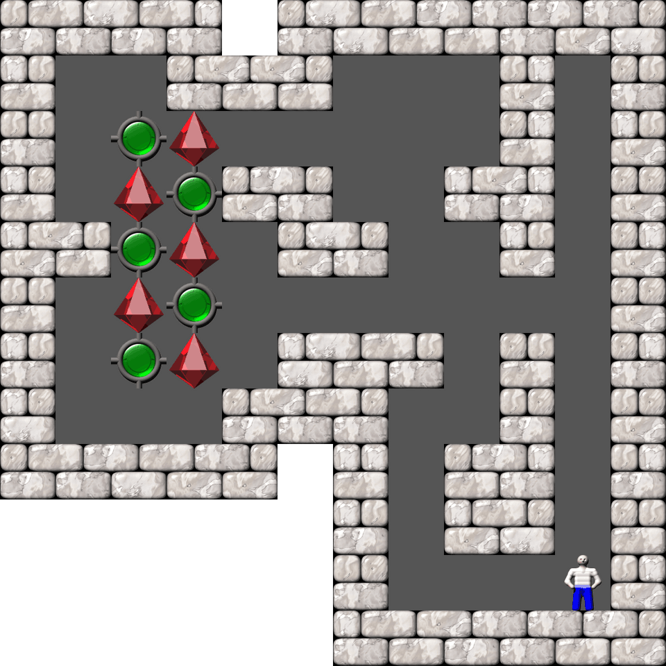 Sokoban Puzzle level 46