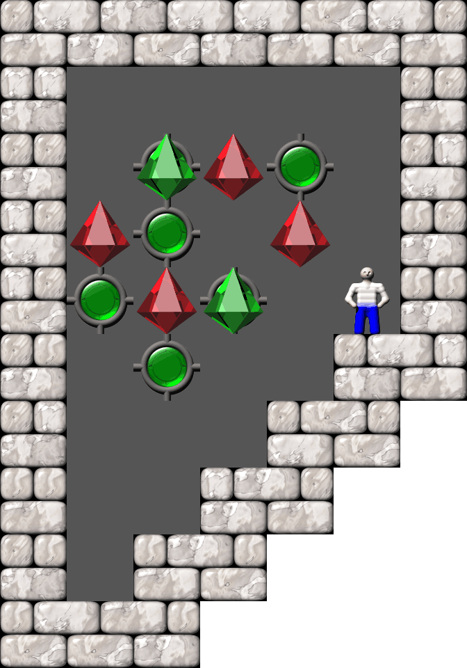 Sokoban Puzzle level 47