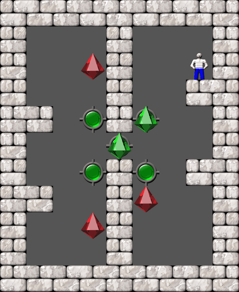 Sokoban Puzzle level 59