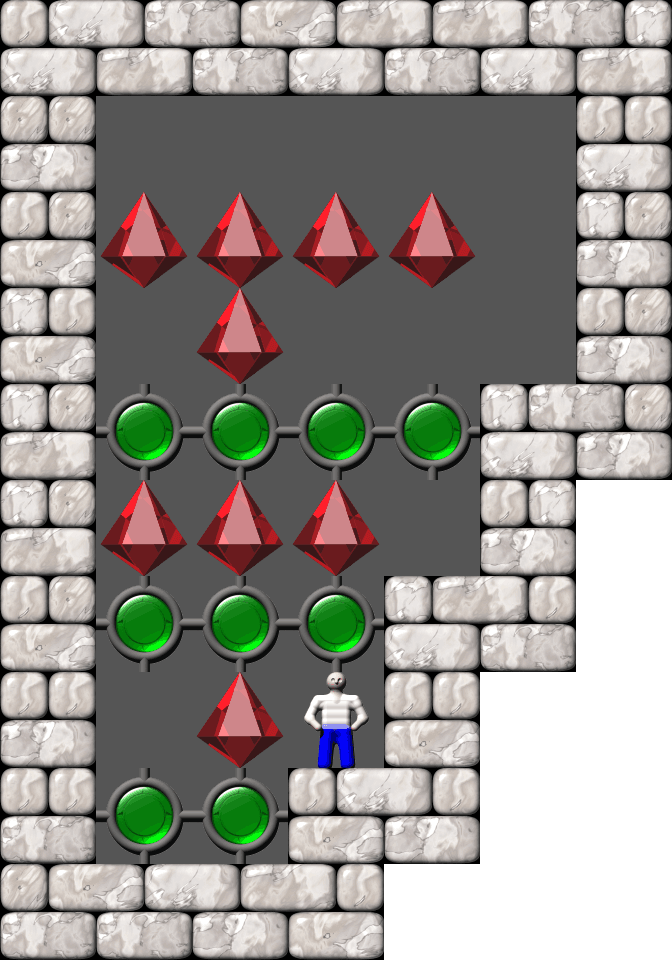 Sokoban Puzzle level 63