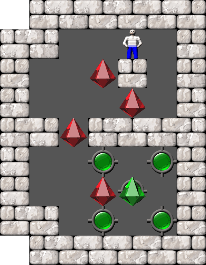 Sokoban Puzzle level 64