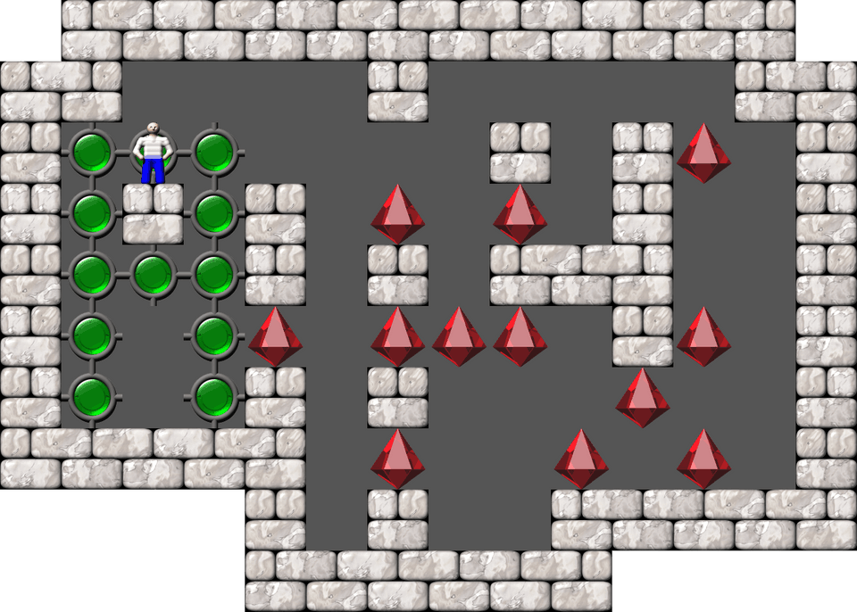 Sokoban Puzzle level 70