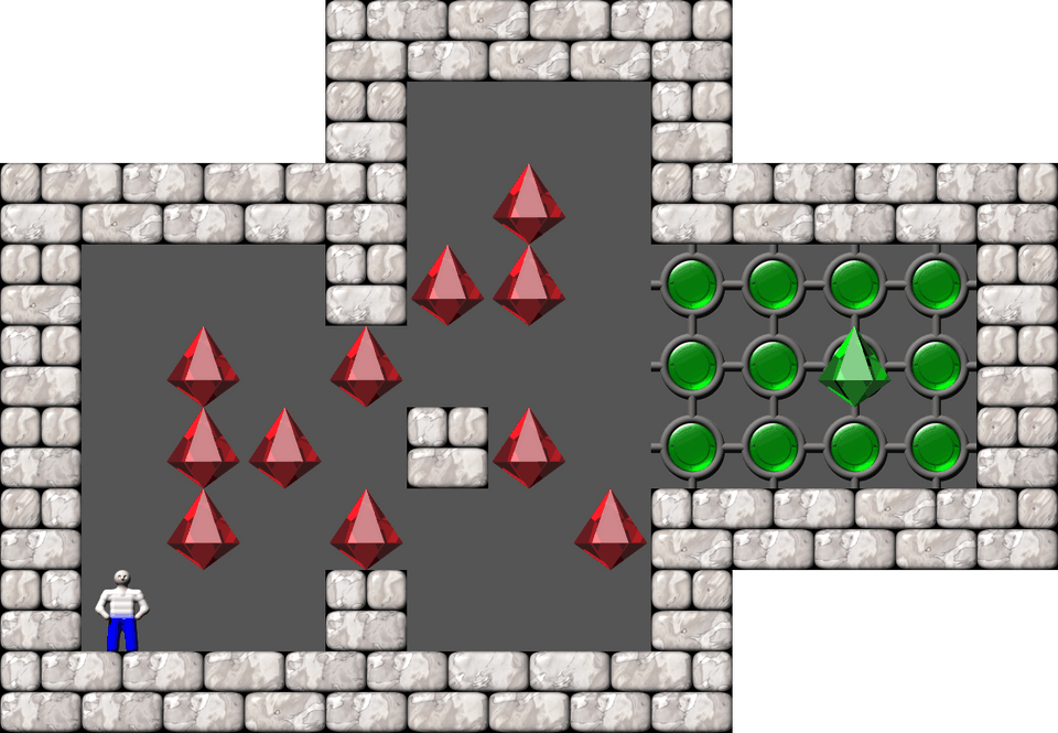 Sokoban Puzzle level 71