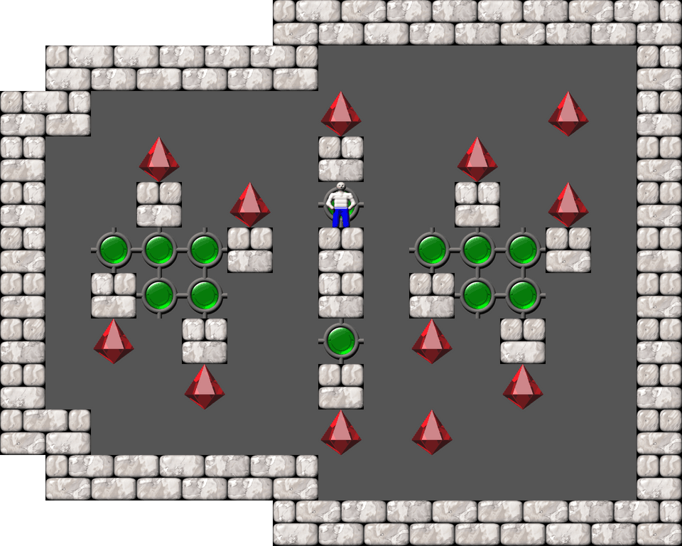 Sokoban Puzzle level 81