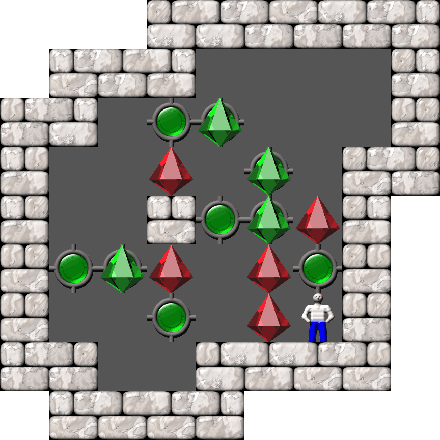 Sokoban Quagmire level 20