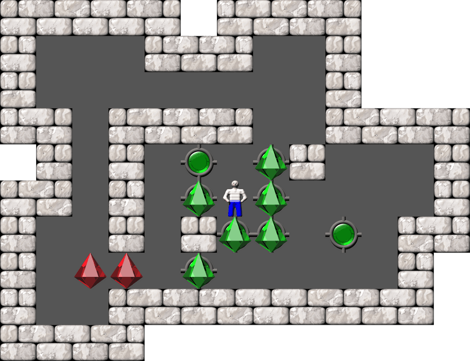 Sokoban Quagmire level 21