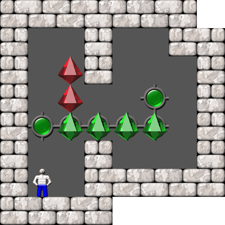 Sokoban Quagmire level 22