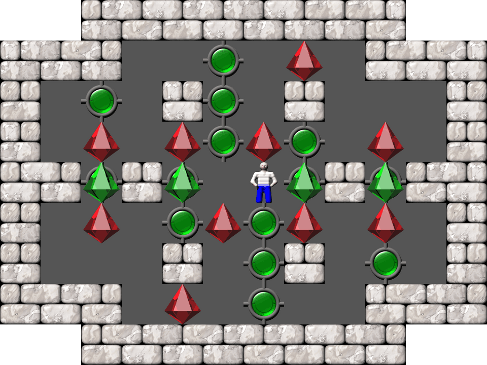 Sokoban Quagmire level 28