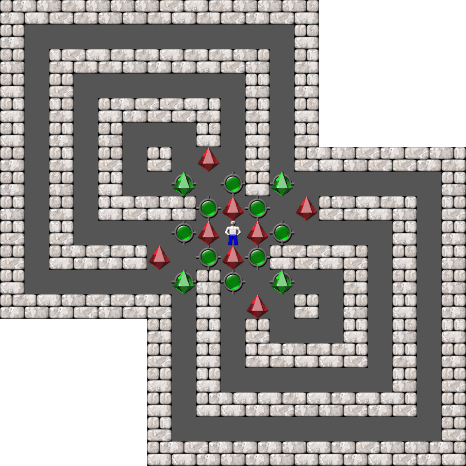 Sokoban Quagmire level 43