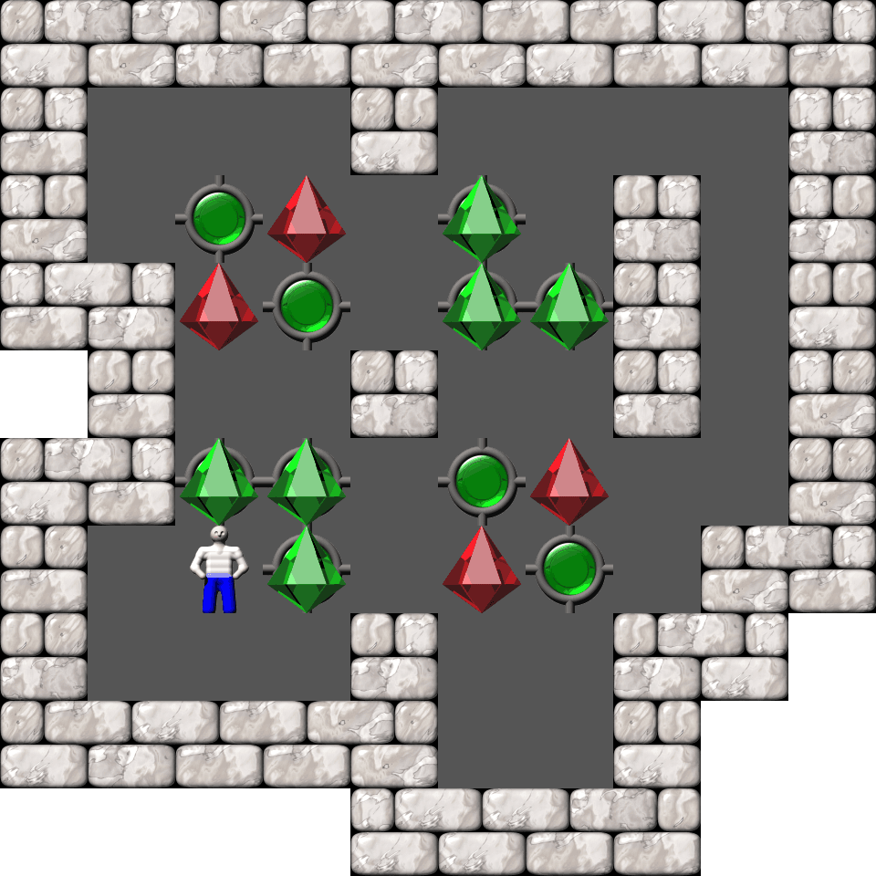 Sokoban Quagmire level 9