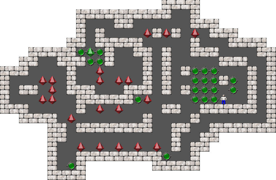 Sokoban Randoms level 18