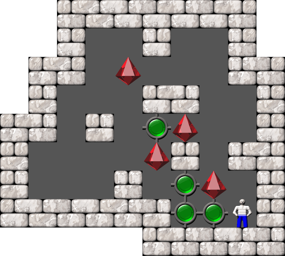 Sokoban Randoms level 22