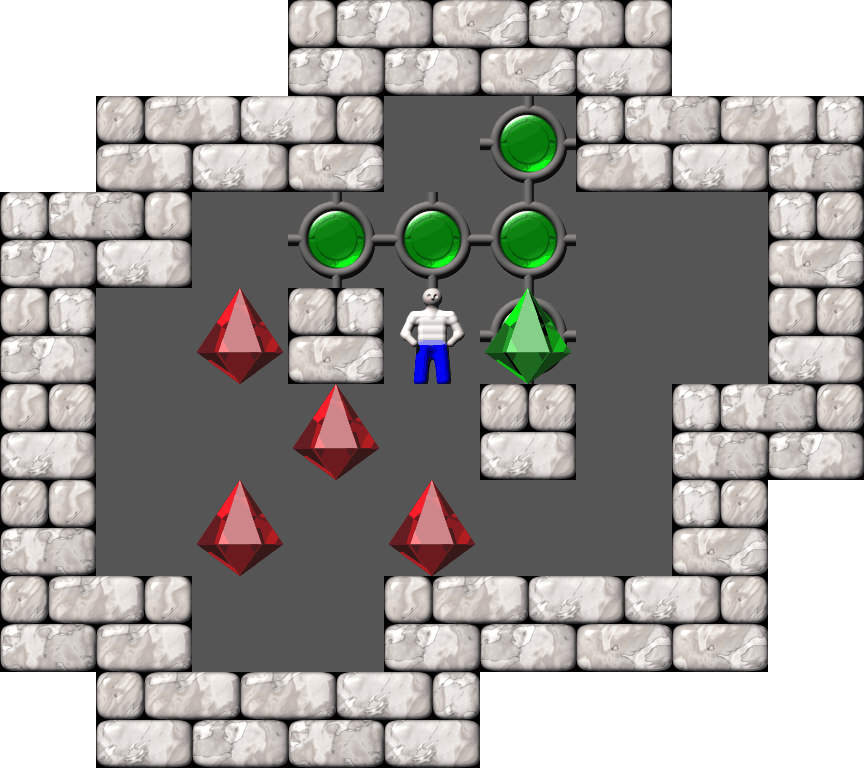 Sokoban Randoms level 25