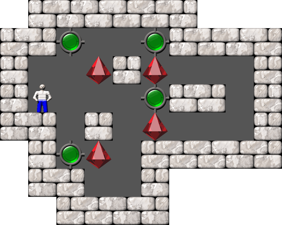 Sokoban Randoms level 51