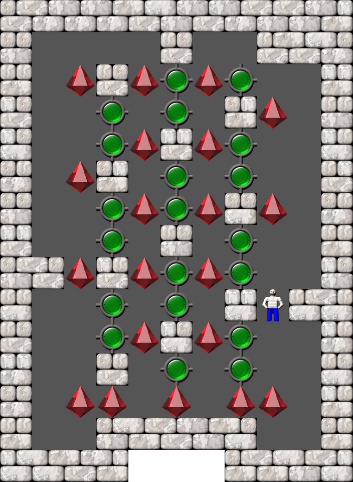 Sokoban Randoms level 54