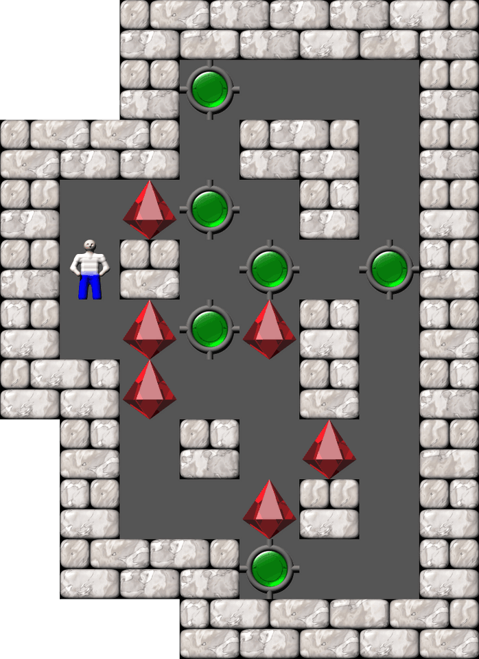 Sokoban Randoms level 61