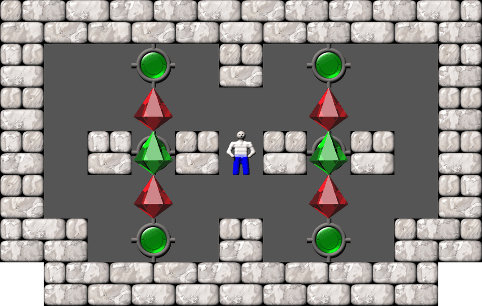 Sokoban Rdlom level 107