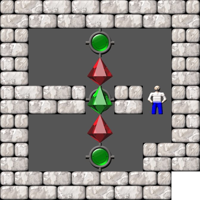 Sokoban Rdlom level 128