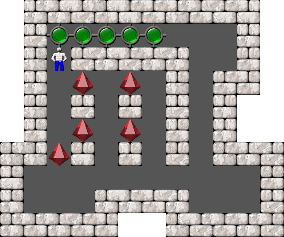 Sokoban Rdlom level 163