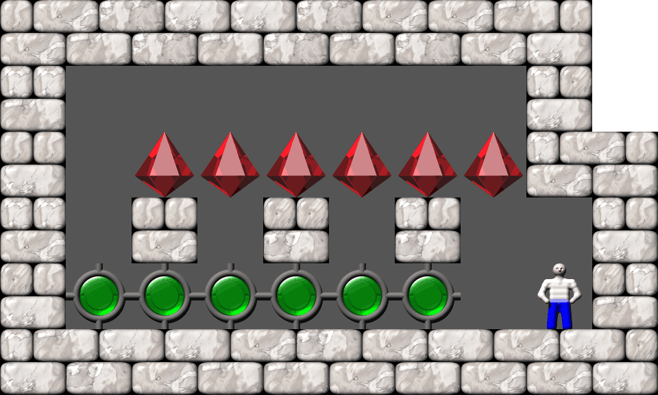 Sokoban Rdlom level 47