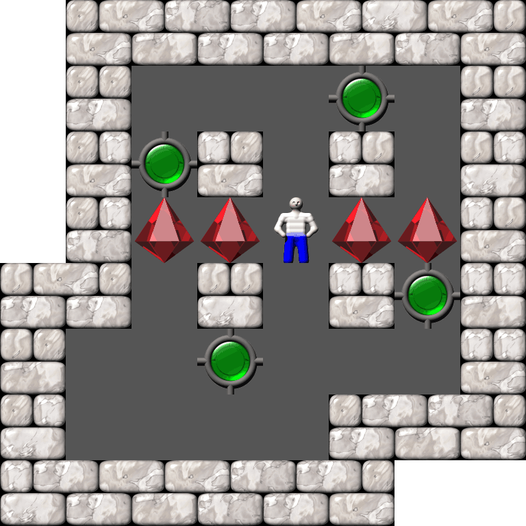 Sokoban Rdlom level 51