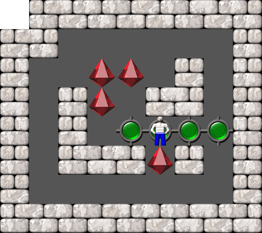 Sokoban Rdlom level 6