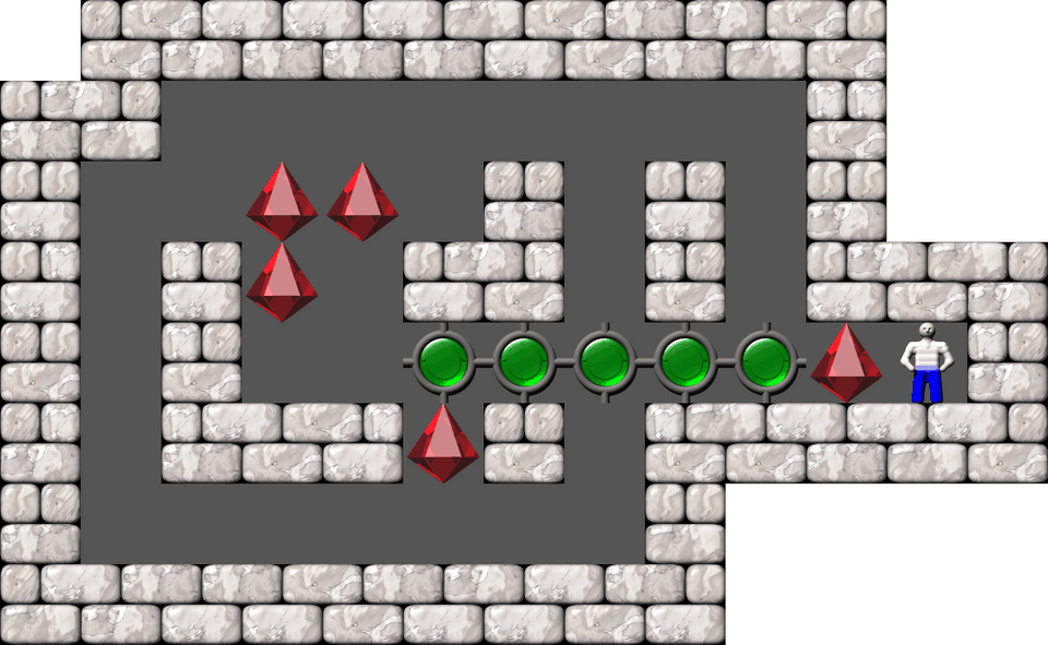 Sokoban Rdlom level 7