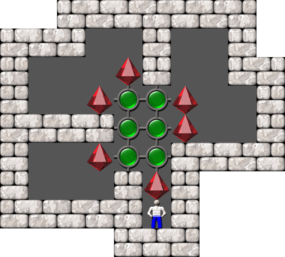 Sokoban Rdlom level 87